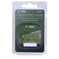 Drennan ocelové lanko Green Pike Wire 15lb