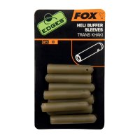 Fox Edges Heli Buffer sleeves trans khaki x 8