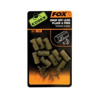 Fox Edges Drop Off Lead Plugs And Pins x10