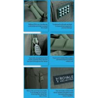Fox pouzdro na pruty Royale 5-Rod Quiver Combo - inc 3 x 13ft Jacket