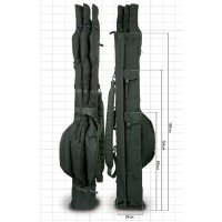 Fox pouzdro na pruty Royale 5-Rod Quiver Combo - inc 3 x 13ft Jacket