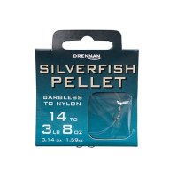 Drennan przypony Silverfish Pellet Barbless vel. 18 / 2lb