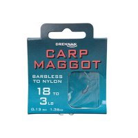 Drennan návazce Carp Maggot Barbless vel.16 / 3lb