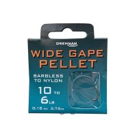 Drennan przypony Wide Gape Pellet bez zadzioru vel. 12 / 5lb