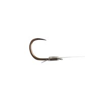 Drennan Wide Gape Carp horog előke horogszem nélkül 18-as méret / 4lb