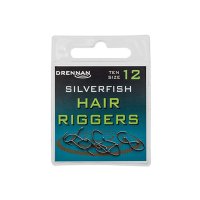Drennan Silverfish Hair Riggers Barbless horog 18-as méret
