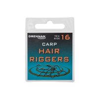 Drennan Carp Hair Riggers Barbless vel. 16