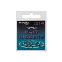 Drennan háčky bez protihrotu Power Hair Riggers Barbless vel. 8