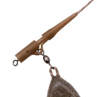 ESP Adjustable Lead Clips Camo Brown