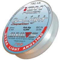 Awa-shima vlasec Ion Power Q-Light Competition 0,128mm 150m