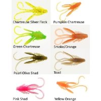 Berkley PowerBait Power Nymph 2cm Chartreuse Silver Fleck 12ks