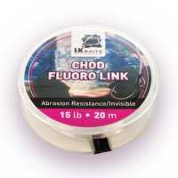 LK Baits tuhý návazcový materiál Chod Fluoro Link 15lb 20m