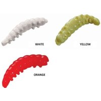 Berkley vosí larvy PowerBait Power Honey Worm 2,5cm česnek oranžová 25ks