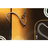 FOX EDGES HOOK STIFF RIG STRAIGHT vel. 7, 10 ks BARBLESS
