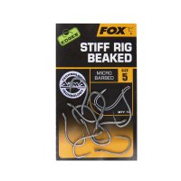 Fox háčky Edges Stiff Rig Beaked vel. 8, 10ks Micro Barbed