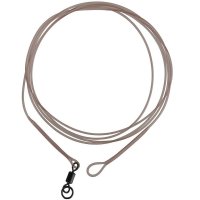 Prologic LM Mirage Loop Leader With Ring Swivel 100cm 35lb