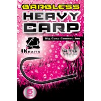 LK Baits háčky bez protihrotu Heavy Carp Barbless vel. 6