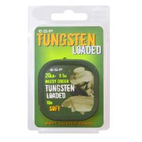 ESP šňůrka Tungsten Loaded 10m 20lb 9,1kg Weedy Green Soft