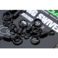 Korda obratlík QC Ring Swivels Round vel.11  (s kroužkem)