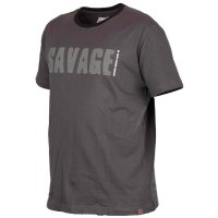 Savage Gear triko Simply Savage Tee - šedé S