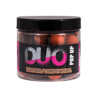 LK Baits Pop Up Boilies DUO X-Tra Sea Food/Compot NHDC  18mm, 200ml