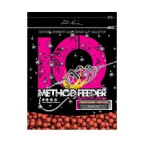 LK Baits IQ Method Feeder Boilies 10-12mm, 600g pikantní broskev/Spicy Peach 