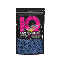 LK Baits IQ Method Feeder Boilies 10-12mm, 600g Slaný halibut/Salt Halibut
