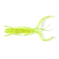 LUCKY JOHN HOGY SHRIMP 2,2" 10ks Chartreuse Red