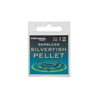 DRENNAN Háčky Silverfish Pellet barbless vel. 12
