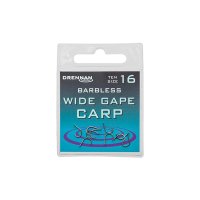Drennan Wide Gape Carp Barbless horog 16-os méret