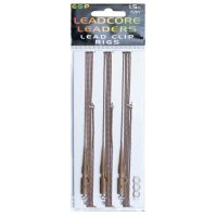 ESP návazec Leadcore Lead Clip 1,5m Original Camo