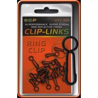 ESP karabinky Clip-Links Ring Clip 20ks

