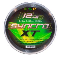ESP vlasec Syncro XT 12lb- 5,5kg- 0,33mm 1000m