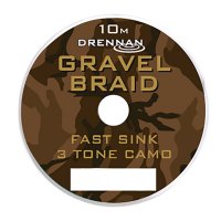 Drennan návazcová šňůrka Gravel Braid 10lb 10m