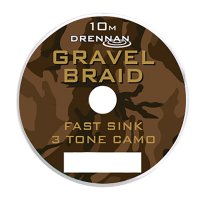 Drennan návazcová šňůrka Gravel Braid 15lb 10m
