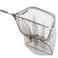 SAVAGE GEAR Podběráková síťka Pro Folding Rubber Large Mesh Landing Net L (65 x 50cm)