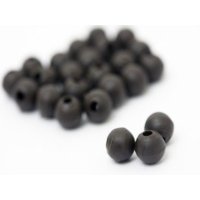 Korda gumové korálky Rubber Beads 4mm Green 25ks