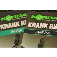 Korda návazec Krank Ready Rig Barbed Kamo 15lb vel. 8