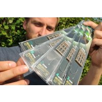 Korda návazec Krank Ready Rig Barbed Kamo 20lb vel. 4