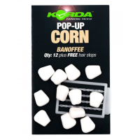 Korda umělá kukuřice Pop-Up Corn Banoffee 12ks Bílá