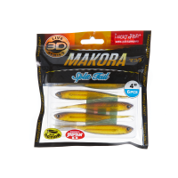 Lucky John 3D Makora Split Tail 4" barva 001 6ks