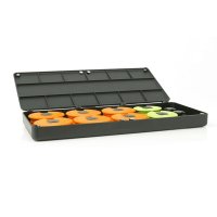 Fox pouzdro na návazce F-Box Magnetic Disc & Rig Box System Medium