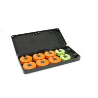 Fox pouzdro na návazce F-Box Magnetic Disc & Rig Box System Medium