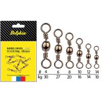 Delphin obratlík Barrel Swivel A-02/10ks BN/6