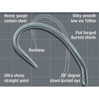 Korda háčky bez protihrotu Kurv Shank B vel. 12