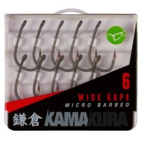 Korda háčky Kamakura Wide Gape size 4 micro barbed
