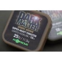 Korda šňůrka Dark Matter Tungsten Coated Braid Brown 25lb 10m