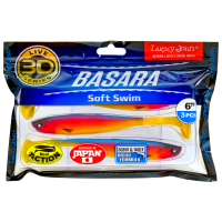 Lucky John 3D Basara Soft Swim 6" Blistr 3ks